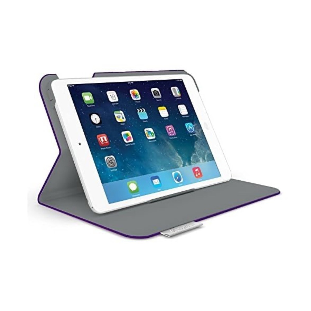 Logitech Folio Protective Case for iPad Mini (Purple) - Fits iPad Mini 1/2/3-NWT